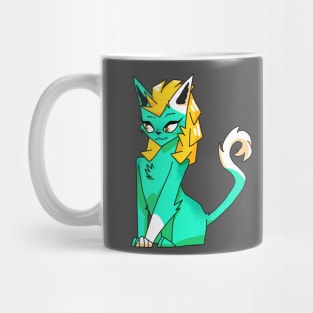 Elegant Cat Mug